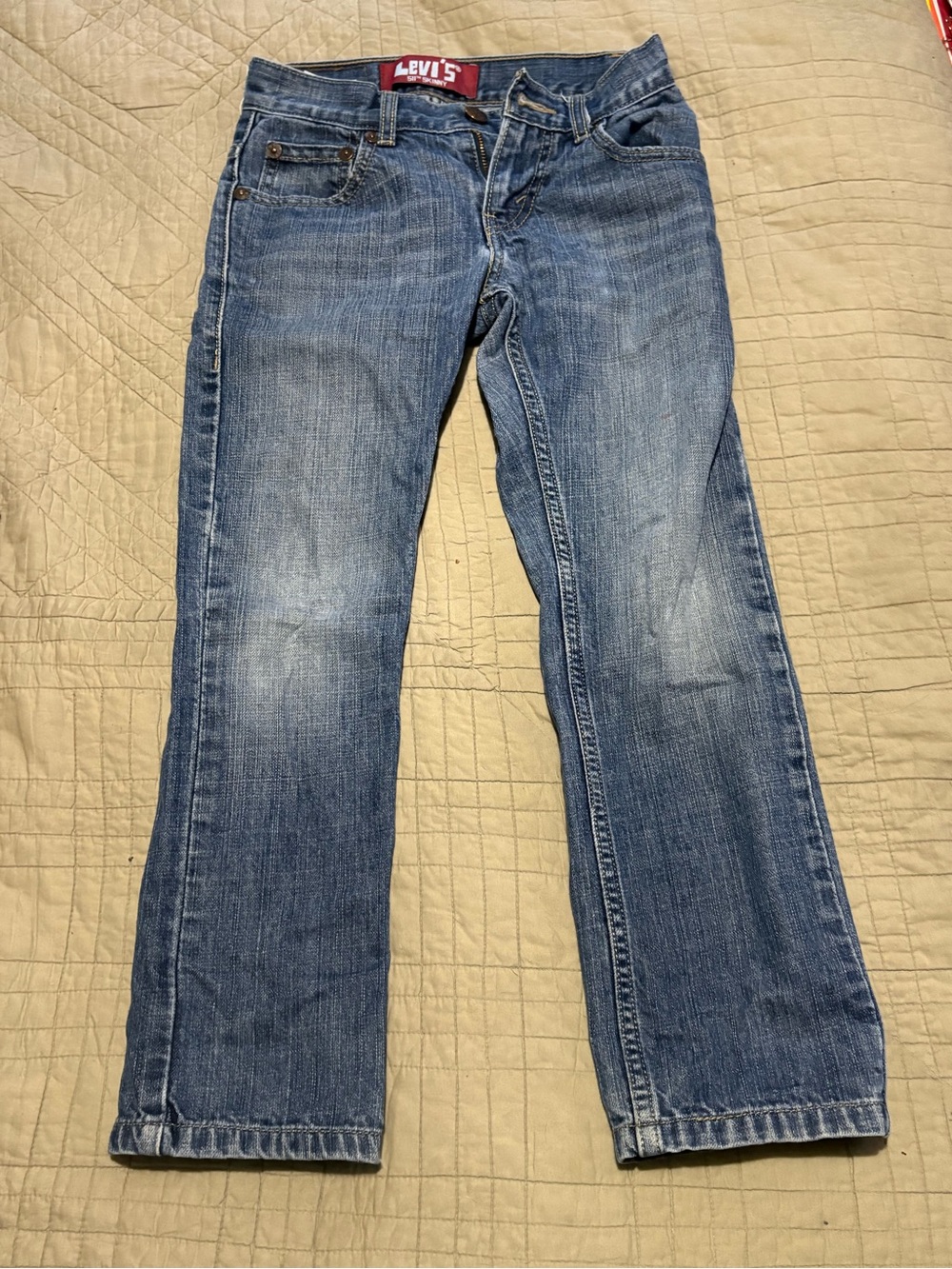Levi's Boys Classic Straight Blue Jeans